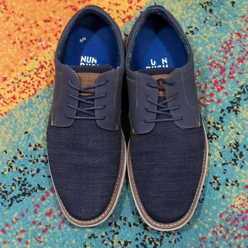 Nunn Bush Men's Navy Casual Shoes